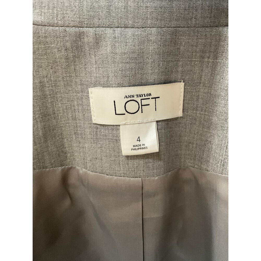 Loft Gray Women's Basic Blazer - image 3